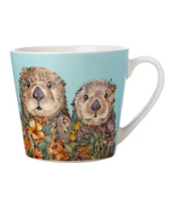 Wholesale ✔️ Maxwell & Williams Marini Ferlazzo Wild Planet Mug 400ML Sea Otters Gift Boxed 🔥