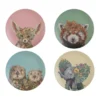Deals 🌟 Maxwell & Williams Marini Ferlazzo Wild Planet Bamboo Plate 20cm Set Of 4 Assorted Boxed ❤️