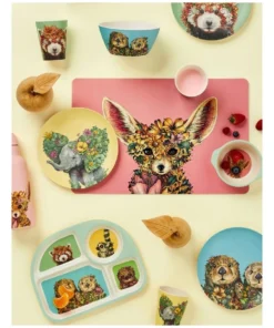 Flash Sale 😉 Maxwell & Williams Marini Ferlazzo Wild Planet Children's Bamboo 3pc Dinner Set Boxed ✔️ -Dining Sales Store 850081780 6 720x928