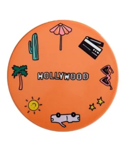 Cheap 🔔 Maxwell & Williams Megan McKean Cities Ceramic Round Coaster 10.5cm Los Angeles ⌛