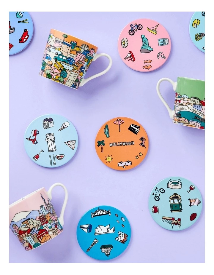 Outlet β Maxwell & Williams Megan McKean Cities Ceramic Round Coaster 10.5cm Amsterdam π 2 Outlet β Maxwell & Williams Megan McKean Cities Ceramic Round Coaster 10.5cm Amsterdam π - Image 2