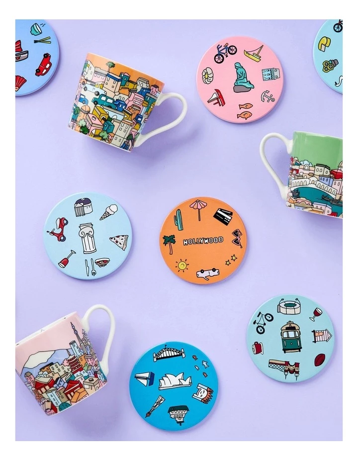 Cheap β Maxwell & Williams Megan McKean Cities Ceramic Round Coaster 10.5cm Venice π₯ 2 Cheap β Maxwell & Williams Megan McKean Cities Ceramic Round Coaster 10.5cm Venice π₯ - Image 2