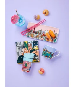 New 😉 Maxwell & Williams Megan McKean Cities Mug 430ML Los Angeles Gift Boxed 😀 -Dining Sales Store 850083400 5 720x928