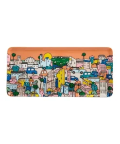 Discount ⌛ Maxwell & Williams Megan McKean Cities Rectangle Plate 25x12cm Los Angeles Gift Boxed ❤️