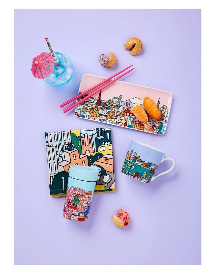 Brand new ⌛ Maxwell & Williams Megan McKean Cities Rectangle Plate 25x12cm Hong Kong Gift Boxed ⭐ 2 Brand new ⌛ Maxwell & Williams Megan McKean Cities Rectangle Plate 25x12cm Hong Kong Gift Boxed ⭐ - Image 2