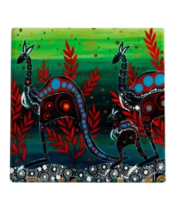Top 10 ⌛ Maxwell & Williams Melanie Hava Journeys Ceramic Coaster 10cm Kangaroos 👍