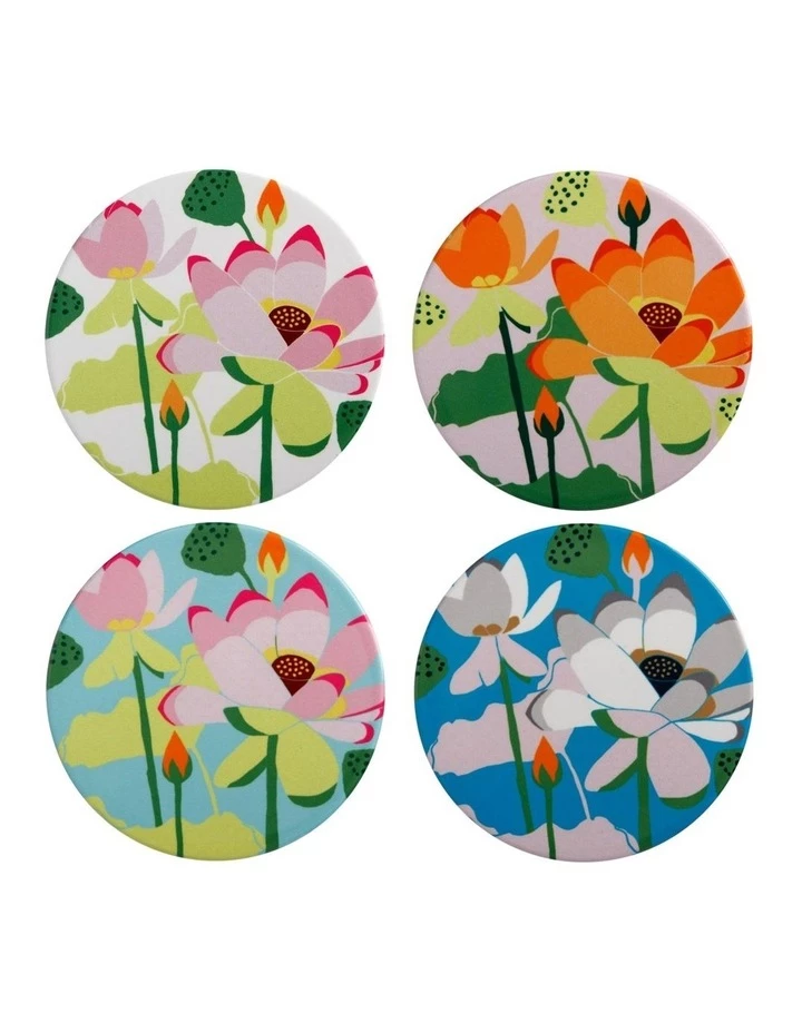Coupon β€οΈ Maxwell & Williams Royal Botanic Gardens Lotus Ceramic Round Coaster 10cm Set Of 4 π 1 Coupon β€οΈ Maxwell & Williams Royal Botanic Gardens Lotus Ceramic Round Coaster 10cm Set Of 4 π