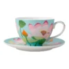 Wholesale 🔔 Maxwell & Williams Royal Botanic Gardens Lotus Cup & Saucer 240ML Mint Gift Boxed 🔥