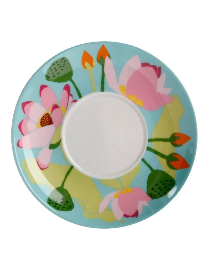 Best Sale ๐ Maxwell & Williams Royal Botanic Gardens Lotus Demi Cup & Saucer 100ML Mint Gift Boxed ๐ 3 Best Sale ๐ Maxwell & Williams Royal Botanic Gardens Lotus Demi Cup & Saucer 100ML Mint Gift Boxed ๐ - Image 3