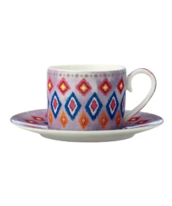 Discount 🔥 Maxwell & Williams Teas & C's Zanzibar Demi Cup & Saucer 100ML Set Of 2 Gift Boxed 🎉