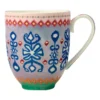 Hot Sale ⭐ Maxwell & Williams Teas & C's Zanzibar Coupe Mug 420ML Ikat Gift Boxed ⭐