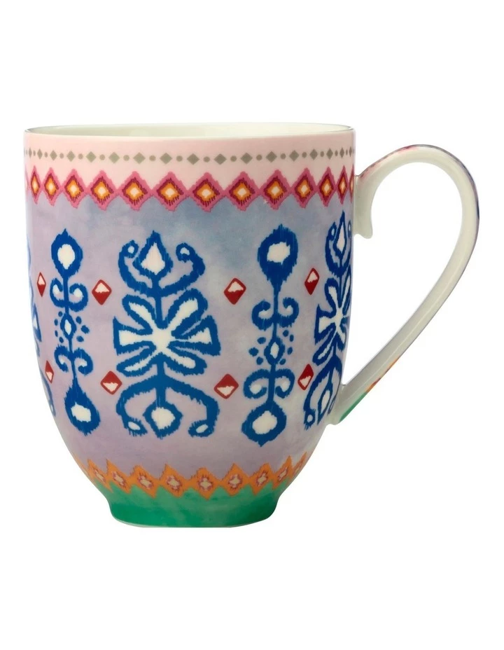 Hot Sale ⭐ Maxwell & Williams Teas & C's Zanzibar Coupe Mug 420ML Ikat Gift Boxed ⭐ 1 Hot Sale ⭐ Maxwell & Williams Teas & C's Zanzibar Coupe Mug 420ML Ikat Gift Boxed ⭐