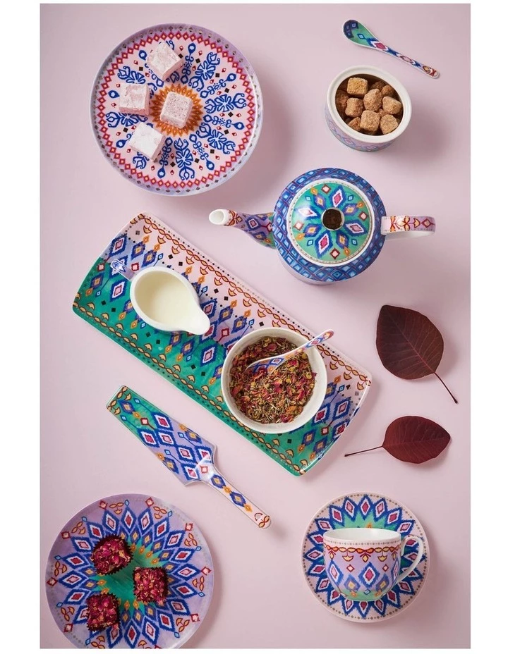New ⌛ Maxwell & Williams Teas & C's Zanzibar Rectangle Platter 25x12cm Gift Boxed ⌛ 2 New ⌛ Maxwell & Williams Teas & C's Zanzibar Rectangle Platter 25x12cm Gift Boxed ⌛ - Image 2