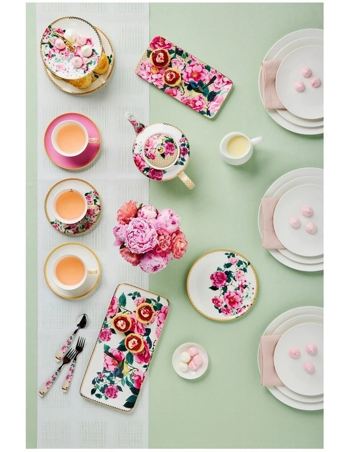 New ⭐ Maxwell & Williams Teas & C's Silk Road Coupe Plate 19.5cm White Gift Boxed ❤️ 2 New ⭐ Maxwell & Williams Teas & C's Silk Road Coupe Plate 19.5cm White Gift Boxed ❤️ - Image 2