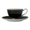 Brand new 🤩 Maxwell & Williams Teas & C's Classic Footed Cup & Saucer 200ML Black Gift Boxed ✨