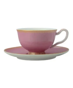 Buy 🔔 Maxwell & Williams Teas & C's Classic Footed Cup & Saucer 200ML Hot Pink Gift Boxed ❤️