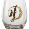 Promo 🔥 Maxwell & Williams The Letterettes Stemless Glass 500ML "D" Boxed 🔔