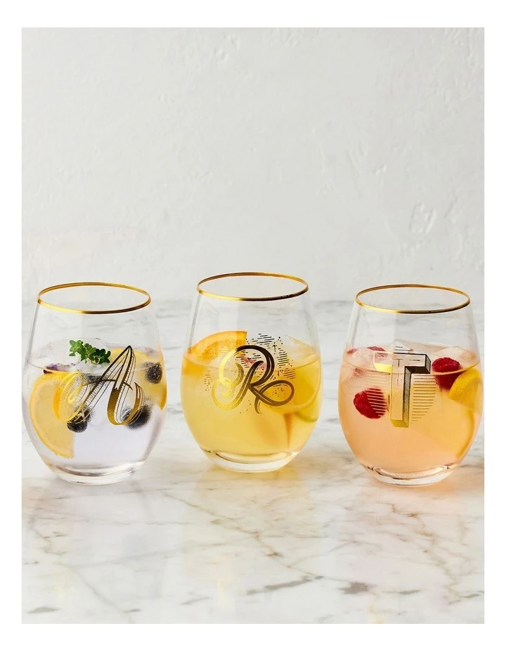 Cheap π Maxwell & Williams The Letterettes Stemless Glass 500ML "E" Boxed π 2 Cheap π Maxwell & Williams The Letterettes Stemless Glass 500ML "E" Boxed π - Image 2