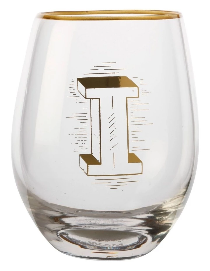 Buy ✔️ Maxwell & Williams The Letterettes Stemless Glass 500ML "I" Boxed ✔️ 1 Buy ✔️ Maxwell & Williams The Letterettes Stemless Glass 500ML "I" Boxed ✔️
