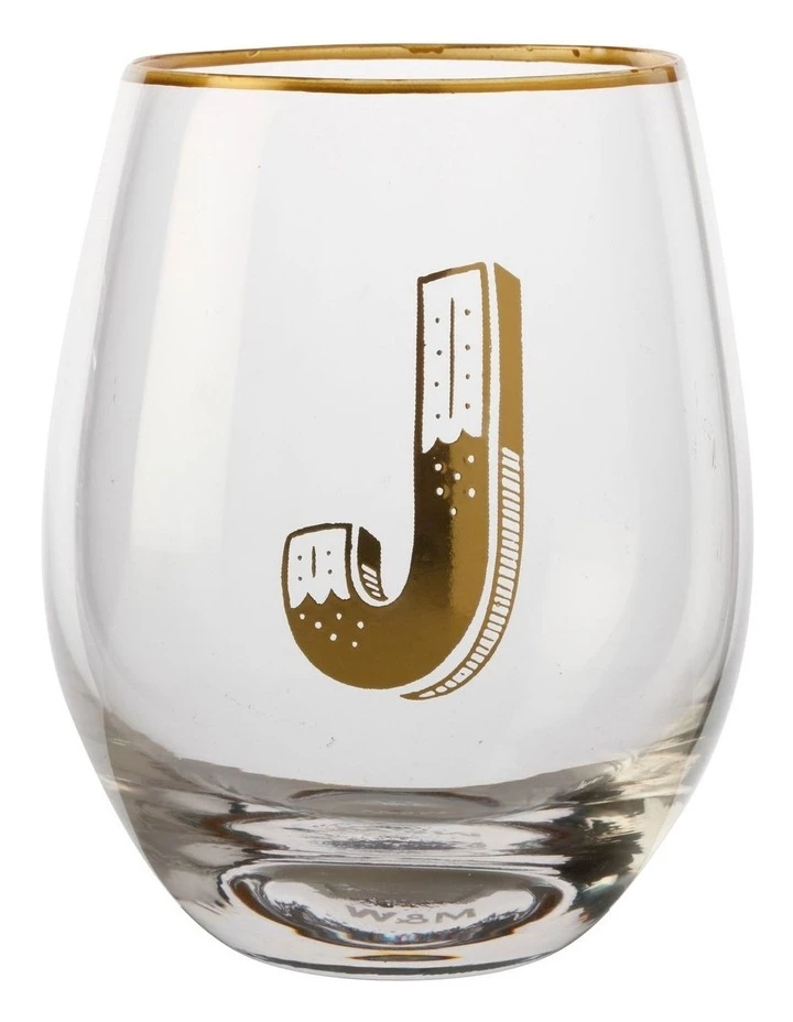 Wholesale π Maxwell & Williams The Letterettes Stemless Glass 500ML "J" Boxed β¨ 1 Wholesale π Maxwell & Williams The Letterettes Stemless Glass 500ML "J" Boxed β¨