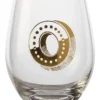 Wholesale 🎁 Maxwell & Williams The Letterettes Stemless Glass 500ML "O" Boxed ⭐