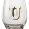 Brand new ⭐ Maxwell & Williams The Letterettes Stemless Glass 500ML "U" Boxed ❤️
