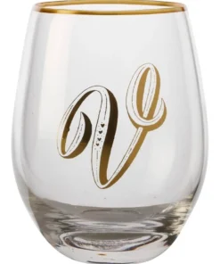 Best reviews of ๐ Maxwell & Williams The Letterettes Stemless Glass 500ML "V" Boxed โค๏ธ