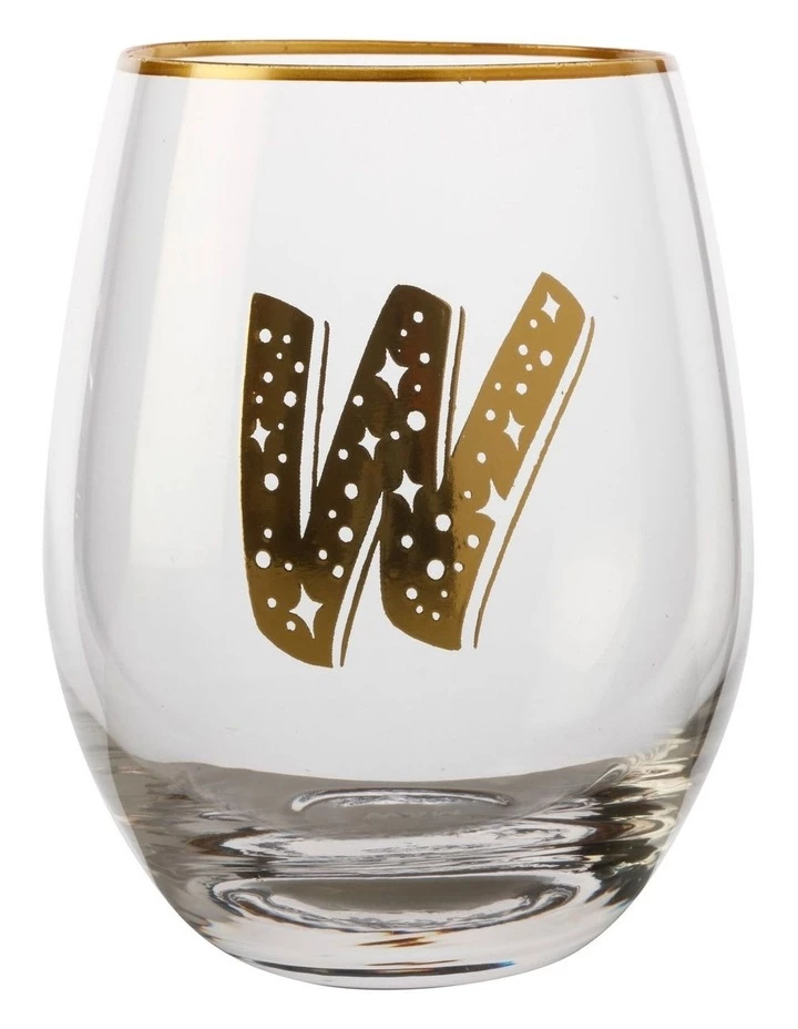 Hot Sale β Maxwell & Williams The Letterettes Stemless Glass 500ML "W" Boxed π 1 Hot Sale β Maxwell & Williams The Letterettes Stemless Glass 500ML "W" Boxed π