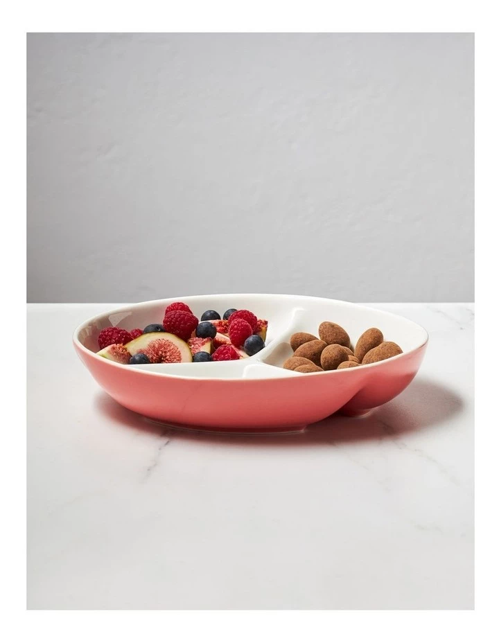 Budget β¨ Maxwell & Williams Mezze Divided Platter 23cm Coral Boxed π 2 Budget β¨ Maxwell & Williams Mezze Divided Platter 23cm Coral Boxed π - Image 2