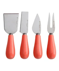 Wholesale 🤩 Maxwell & Williams Mezze Cheese Knife Set 4pc Coral Gift Boxed 🌟
