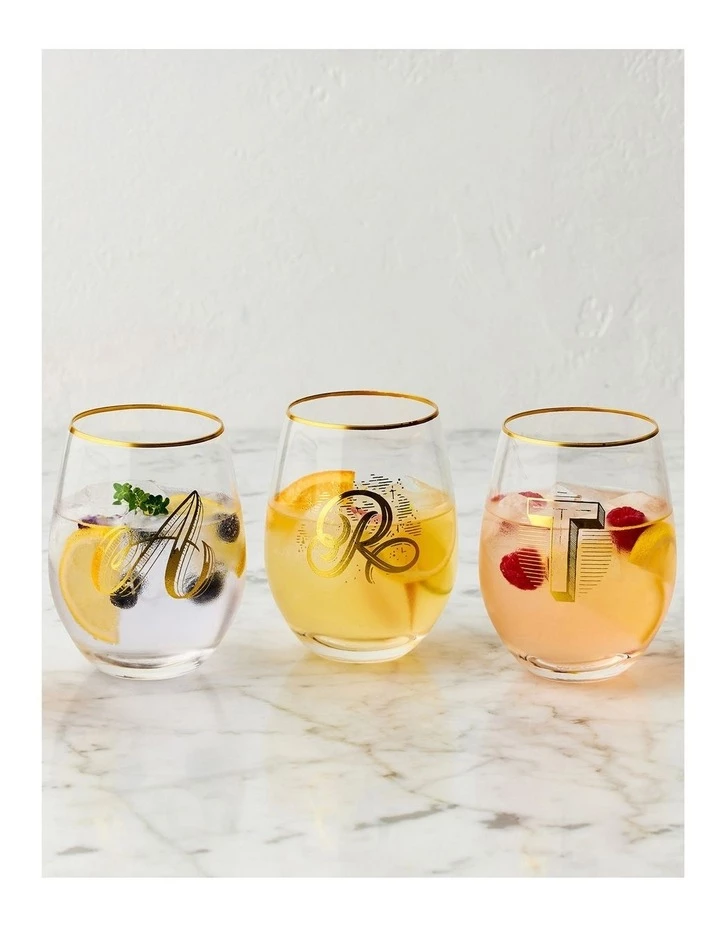 Flash Sale ⭐ Maxwell & Williams The Letterettes Stemless Glass 500ML "@" Boxed 👍 2 Flash Sale ⭐ Maxwell & Williams The Letterettes Stemless Glass 500ML "@" Boxed 👍 - Image 2