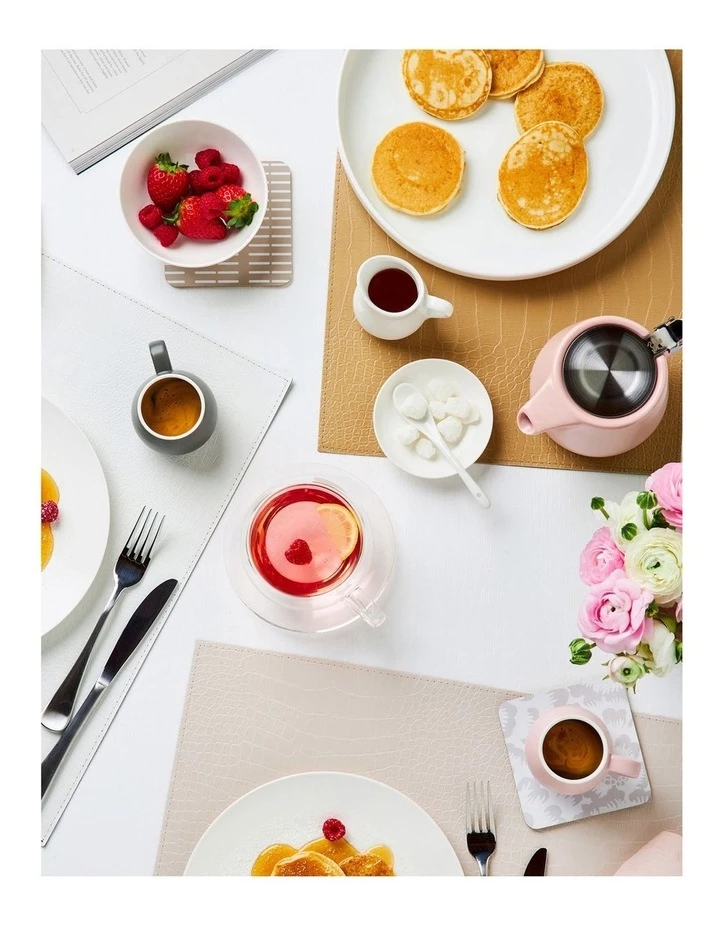 Discount ⭐ Maxwell & Williams Table Accents Leather Look Alligator Runner 30x150cm Tan ✨ 2 Discount ⭐ Maxwell & Williams Table Accents Leather Look Alligator Runner 30x150cm Tan ✨ - Image 2