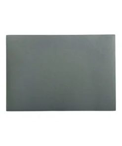 Outlet 👏 Maxwell & Williams Table Accents Leather Look Cowhide Placemat 43x30cm Grey ⌛