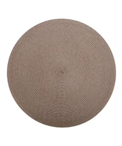 Best Pirce 😍 Maxwell & Williams Table Accents Round Placemat In Taupe 🎉