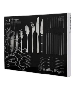 New 🔥 Stanley Rogers Chicago 50 piece Cutlery Set ✔️ 5 New 🔥 Stanley Rogers Chicago 50 piece Cutlery Set ✔️ -Dining Sales Store 859803400 3 720x928