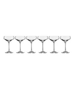 Flash Sale 👍 Krosno Avant-Garde Cocktail Glass 230ML Set Of 6 Gift Boxed ✨