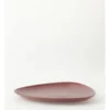 New ⌛ Vue Desert Bloom Oblong Platter Red 👍