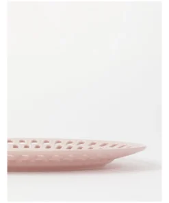 New ✨ Heritage Lace Pink Carved Oval Platter ⭐ 7 New ✨ Heritage Lace Pink Carved Oval Platter ⭐ -Dining Sales Store 864783730 4 720x928