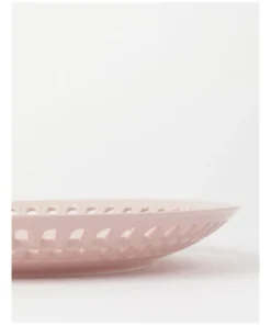 Coupon 😀 Heritage Lace Pink Carved Round Platter 👏 -Dining Sales Store 864783820 4 720x928