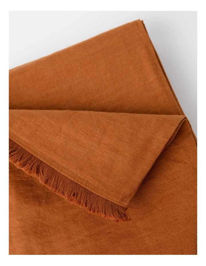 Top 10 ๐ Australian House & Garden Fringed Linen Tablecloth Earth โญ 2 Top 10 ๐ Australian House & Garden Fringed Linen Tablecloth Earth โญ - Image 2