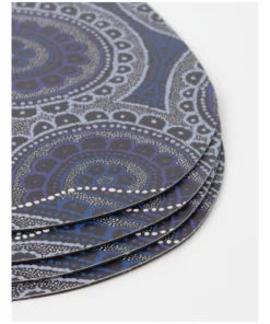 Discount ✨ Warlukurlangu Artists x Vue Snake Vine Dreaming Placemats Set of 4 🌟 -Dining Sales Store 865642420 3 720x928