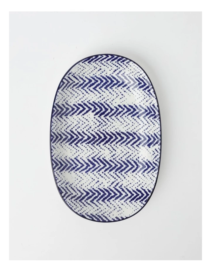 Budget β Vue Hana 23.5cm Oval Plate in Blue π 1 Budget β Vue Hana 23.5cm Oval Plate in Blue π