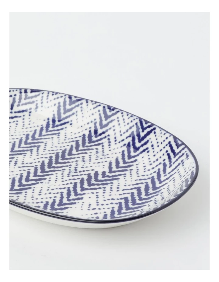 Budget β Vue Hana 23.5cm Oval Plate in Blue π 3 Budget β Vue Hana 23.5cm Oval Plate in Blue π - Image 3