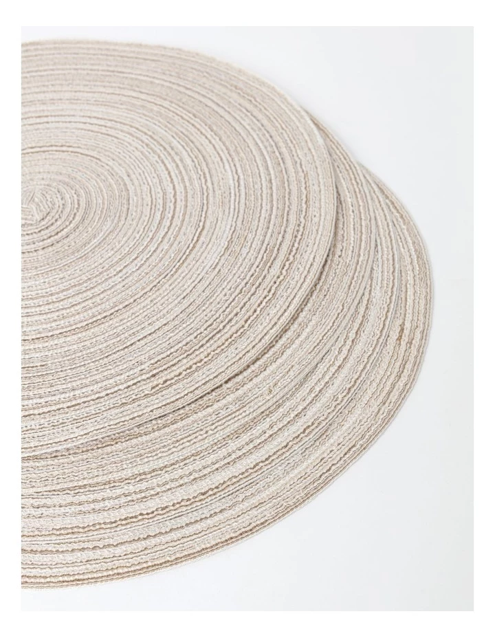 Cheapest β€οΈ Vue Denim Look Marle Placemat 4pk in Cream π 3 Cheapest β€οΈ Vue Denim Look Marle Placemat 4pk in Cream π - Image 3