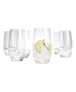 Best Pirce ✔️ Salt&Pepper Cuvee Set Of 6 Highball Glasses 🎉 -Dining Sales Store 865838000 2 720x928