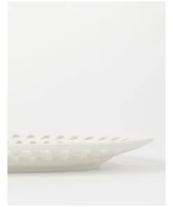 Best reviews of 🔥 Heritage Lace Carved 30.5cm Oval Platter in White ⭐ -Dining Sales Store 866024830 4 720x928