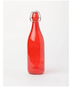 Flash Sale 🌟 The Cooks Collective Glass 1L Bottle Red 👏