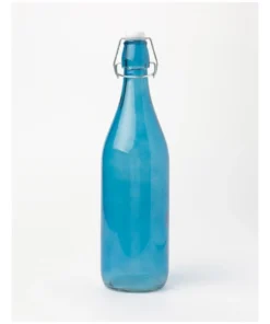 Outlet 😀 The Cooks Collective Glass 1L Bottle Navy 🧨
