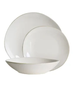 Promo ✔️ Robert Gordon Mason 12 Piece Dinner Set White 🎉