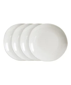 Coupon 💯 Robert Gordon Mason Dinner Plate Set Of 4 White 🔥
